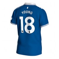 Koszulka piłkarska Everton Ashley Young #18 Strój Domowy 2023-24 tanio Krótki Rękaw